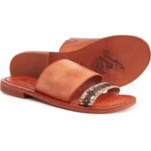 Free People | Saturday Sandals - Leather Ginger Various Sizes Available